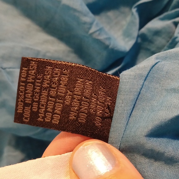 NEW! Rusty brand embroidered top in blue (5354) - Picture 6 of 8